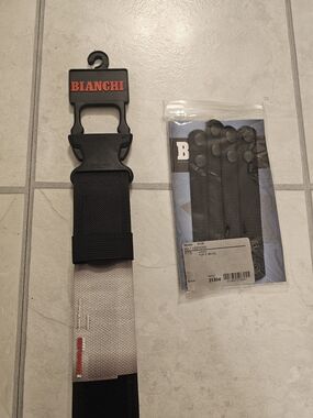 Bianchi AccuMold Duty Belt W/ Blackhawk Cuff Case And Mag Holder